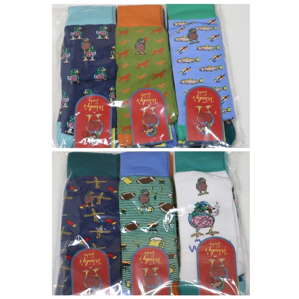 Woody's Men's 6 Pack of‎ Socks
